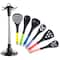 MegaChef Assorted Color Nylon Cooking Utensils Set, 7ct.